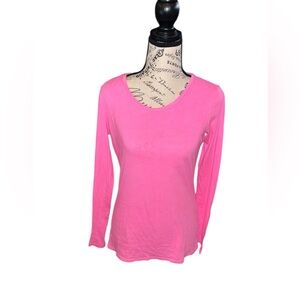 Gap XS LongSleeve Pink Top